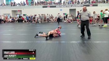 84 lbs Round 4 (6 Team) - Brady Sher, Florida Scorpions vs Liam Burgett, Finger Lakes Elite