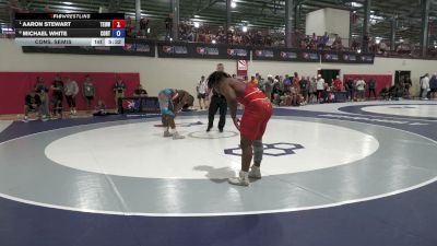 86 kg Cons. Semis - Aaron Stewart, Toss Em Up Wrestling Academy vs Michael White, Cowboy RTC