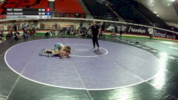 120 lbs Nox Obrien, Utah 1 HS Boys vs Kash Moore, Nevada 1 HS Boys
