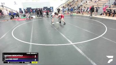 175 lbs Cons. Round 2 - Nathan Berchtold, MN vs Thayden Root, IL