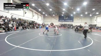 215 lbs Round Of 16 - Eric Scoffone, Cheshire vs Andrew Lane, Fairfield Ludlowe