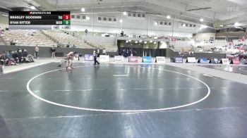 150 lbs Quarterfinals (8 Team) - Bradley Goodwin, Tullahoma High School vs Ryan Ritter, Millington Central High School
