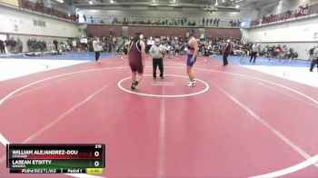 215 lbs Champ. Round 2 - LaSean Etsitty, Ganado vs William Alejandrez-Dougherty, Coolidge