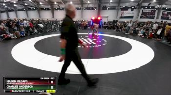 132 lbs 1st Place Match - Mason Milsaps, Boneyard Wrestling Academy vs Charles Anderson, Texas Select Wrestling