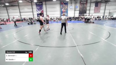 182 lbs Round Of 32 - Zakaria Darwish, NJ vs Matty Gazda, AZ