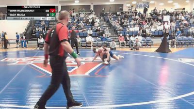 141 lbs Round Of 16 - John Hildebrandt, Sacred Heart vs Jack Maida, American