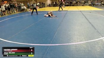 80 lbs Cons. Round 3 - Hayden Hiebert, LPGE/B Wolves vs Kole Nelson, Waseca