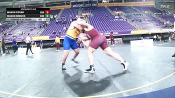 285 lbs Round 3 (6 Team) - Mason Cover, CSU Bakersfield vs Mason Rebuck, Bloomsburg