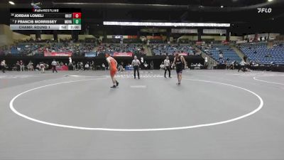 174 lbs Champ. Round 1 - 7 Francis Morrissey, Missouri Valley vs Jordan Lomeli, Oklahoma City