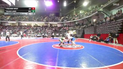 190-3A Champ. Round 1 - Fischer West, Jefferson vs Elijah Lang, Windsor Forest