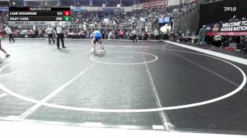 120 lbs Rr Rnd 1 - Lane Woodrum, Petersburg Porta Bluejays vs Riley Cass, Bpwc