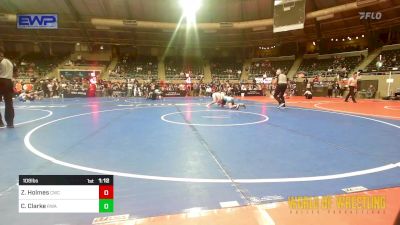 108 lbs Round Of 64 - Zayde Holmes, Cowboy Wrestling Club vs Cody Clarke, Roundtree Wrestling Academy