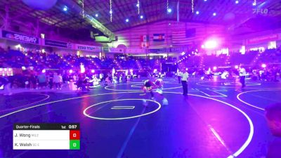 113 lbs Quarterfinal - Jos Wong, Mile High WC vs Kylan Walsh, DC Elite