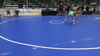 115 lbs Champ. Round 1 - Maddison German, Moen Wrestling Academy vs Allyson Wedekind, Empire Academy
