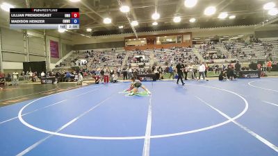 50 kg Cons. Sub-rd Of 16 - Lillian Prendergast, UMO vs Madison Heinzer, Colorado Mesa Wrestling Club