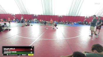 157 lbs Round 4 (6 Team) - Dylan Wells, Batavia vs Charles Knese, Buffalo