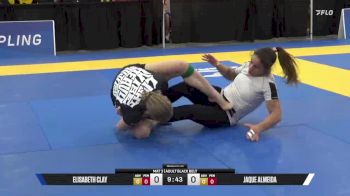 Jaque Almeida vs Elisabeth Clay 2025 World IBJJF Jiu-Jitsu No-Gi Championship