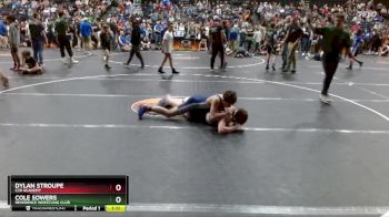 115 lbs Quarterfinal - Cole Sowers, Reverence Wrestling Club vs Dylan Stroupe, C2X Academy