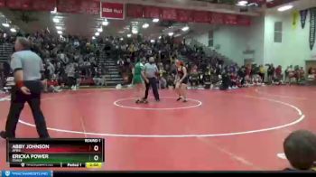 Round 1 - Ericka Power, Osage vs Abby Johnson, Ames