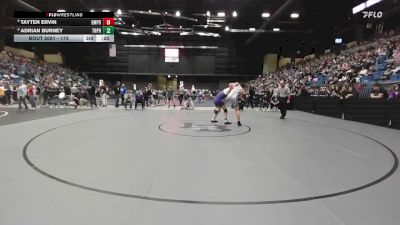 175 lbs Champ. Round 1 - Owen McAnulty, Arkansas City vs Tanner McDaniel, Kansas City - Piper HS