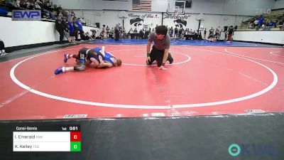 76 lbs Consolation - Isaac Emerald, Raw Wrestling Club vs Kaisen Kelley, Tiger Trained Wrestling