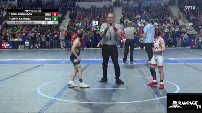 70 lbs Champ. Round 1 - Gus Andra, Maize vs Brayden Conrad, Phillipsburg Wrestling Club