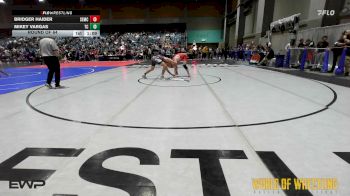 157 lbs Round Of 64 - Bridger Haider, Salem Elite Mat Club vs Mikey Vargas, Team Coalinga