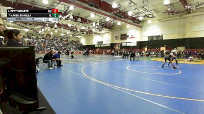 105 lbs Cons. Round 6 - Naomi Bonilla, Fillmore vs Lizzet Uriarte, Paramount