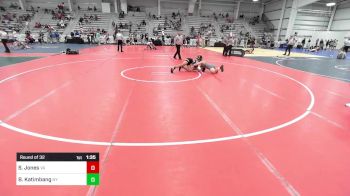 126 lbs Round Of 32 - Sawyer Jones, VA vs Brendon Katimbang, NY