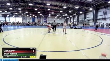 96 lbs Rd# 2 10:30am Friday - Ryatt Rodden, Backyard Brawlers vs Jude Justice, Terps XPress