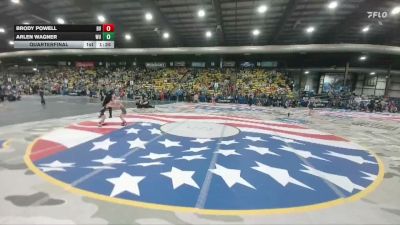 40-45 lbs Quarterfinal - Arlen Wagner, Wyoming Underground vs Brody Powell, Brandon Valley