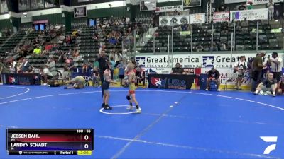 56 lbs 3rd Place Match - Jebsen Bahl, WI vs Landyn Schadt, IA