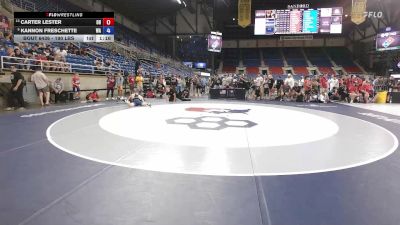 190 lbs Cons. Semis - Carter Lester, OH vs Kannon Freschette, WA