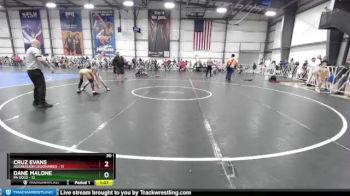 76 lbs Rd# 7- 10:45am Saturday Final Pool - Cruz Evans, Aggression Legionaries vs Dane Malone, PA Gold