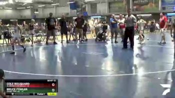 70 lbs Placement Matches (8 Team) - Cole Bouquard, Alabama Elite Black vs Bruce Fowler, Short Time WC