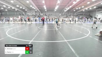 75 lbs Rr Rnd 1 - Collin Artman, Quest School Of Wrestling MS vs Zachary Paris, CTWHALE