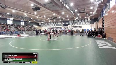 157 lbs Cons. Semi - Amr Aboueldahab, Vista Murrieta vs Jack Morton, Temecula Valley