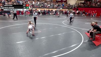 62 lbs Cons. Rd Of 16 - Vince Plato, Pocatello Grapplers Wrestling Club vs Trace Jenkins, Shelley Mat Club