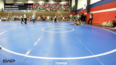 92 lbs Rr Rnd 3 - Joshiah Huntley, Tulsa Union vs Cristian Monroy, Edison Eagles Jr. High
