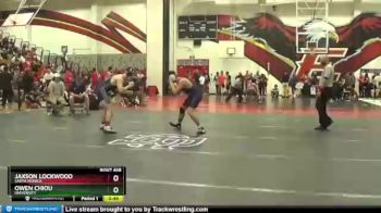 182 lbs Cons. Round 3 - Jaxson Lockwood, Santa Monica vs Owen Chiou, University