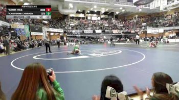125 lbs 5th Place Match - Emma Vice, Atchison-Maur Hill-Mount Academy vs Cheyenne LaBarge, St. Francis HS
