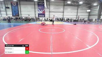 138 lbs Round Of 128 - Mason Artino, OH vs Matthew Dimen, RI