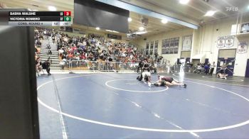115 lbs Cons. Round 4 - Sasha Walshe, Laguna Beach vs Victoria Romero, Santa Fe