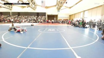 53-M lbs Quarterfinal - Julia Risha, CJA vs Gage Wall, Souderton