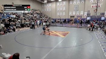 126 lbs Champ. Round 2 - Jordan Miller, Independence vs Jackson Kropp, Rossview
