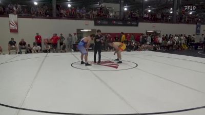 92 kg Consolation - Zach Glazier, Hawkeye Wrestling Club vs Seth Shumate, Ohio Regional Training Center