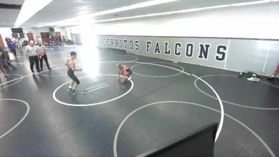 126 lbs Cons. Round 2 - Jorge Quintanilla, Yorba Linda HS vs Louis Lorenzana, Husky Wrestling