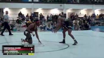 165 lbs Cons. Round 2 - Montavious Yearby, Heidelberg University vs Chris Anderson, University Of Mount Union