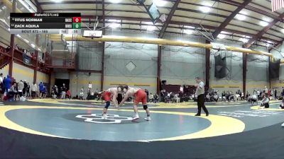 165 lbs Cons. Round 7 - Titus Norman, Baylor School vs Zack Aquila, Brecksville