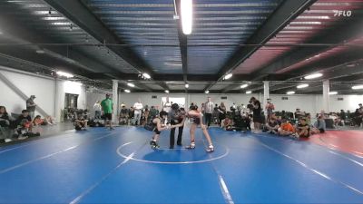 96 lbs Round 5 (6 Team) - CJ Flores, Wrecking Crew Black vs Don Epstein, East Carolina Elite